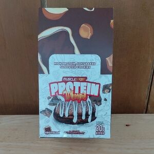 Muscle Port Protein Whoopie - Chocolate 6 Pack Soft Sandwich Cookies